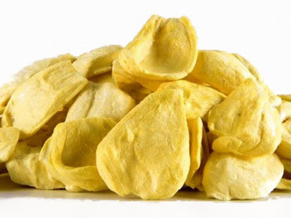Freeze-dried jackfruit